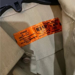 Red Kap work shirt